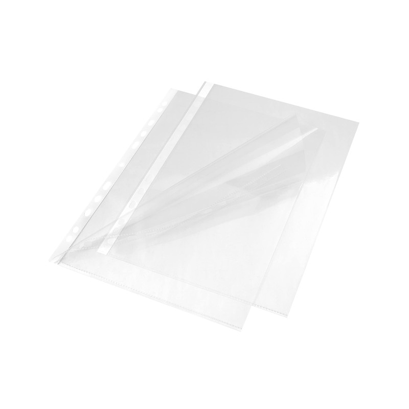 100 x sturdy plastic wallets made of polypropylene