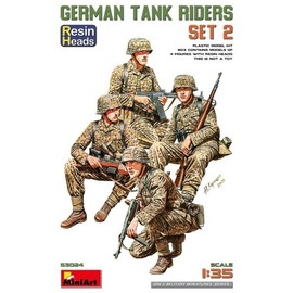 BE53024 1:35 German Tank Crew Set 2 - Includes Resin Head / BE53024 1대35 독일군 전차 탑승병 Set 2 - 레진제 머리 포함