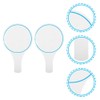 Veemoon 2pcs Mr and Mrs Handheld Dry Erase Paddles Blank