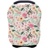 Nursing Carseat Canopy Breastfeeding Cover - Multi-use Stretchy Car Seat