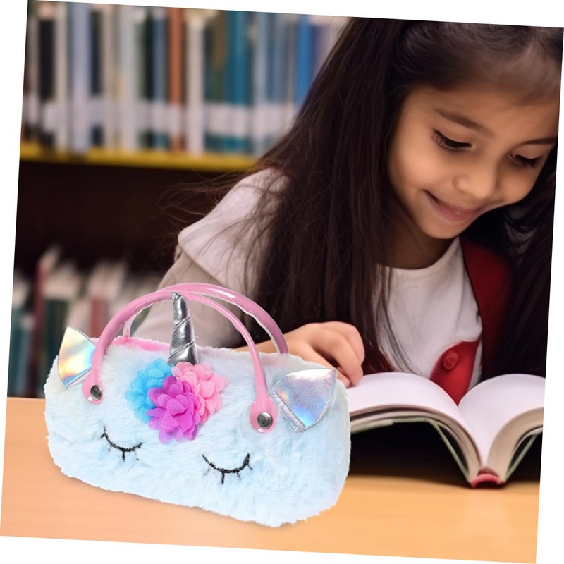 IMIKEYA 2pcs Unicorn Glasses Case for - Cute Hard Shell