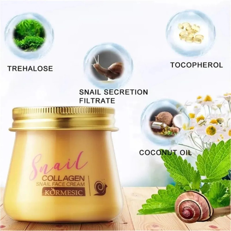 Crema Caracol Colágeno Facial Gel