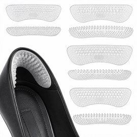 4 Pairs Silicone Heel Grips Cushions Heel Protectors Pads