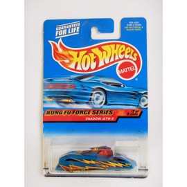 Hot Wheels 2000 035 kung fu Force Series 3 of 4 Blue Shadow Jet II 1:64 Scale Die-cast Collectible Car