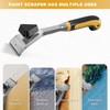 Premium Ergonomic Carbide Scraper, Carbide Scraper(2-1/2"), Paint Scraper Tool for