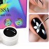 2 Pzas Gel Painting B/ N Para Uñas Acrílicas Gel