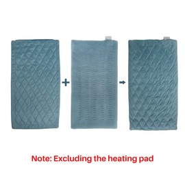 GOQOTOMO Washable Weighted Cover for Heating Pad 12x24 inch - W-G