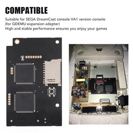 Optical Drive Simulation Board Card, V5.15b Replacement Remote Storage Card Mount Kit Built in Free Disk for SEGA Dreamcast VA1