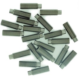 M4 (4mm x 6mm) Hex Socket Grub Screw (Dog Point) - Stainless Steel (A2) (Pack of 20)