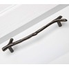 10 Pack Bronze Twig Pulls Branch Zinc Alloy Decorative Cabinet