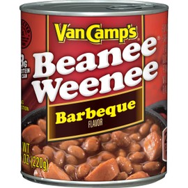Van Camp's Barbeque Beanee Weenee, Canned Food, 7.75 OZ (Pack of 24)