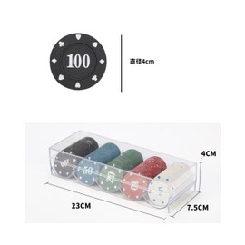 To all gennie Casino Coins Set Poker Chip Set Casino Coins Party Game Numbered Casino Coins 5 Kinds 100 Piece Set