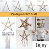 LAZACA Wooden Sticks Crafts Twigs for Crafting Natural Wood Unfinished