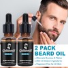 Beard Care & Grooming Kit w/Free Beard Soap,Unscented Beard Oil,Beard