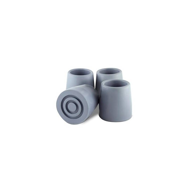 Essential Medical Supply Cane Tips - Replacement Pack of 4,