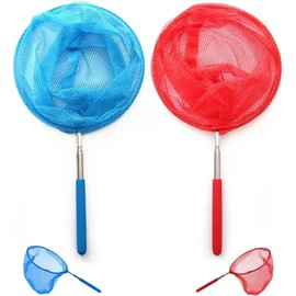 UMIQUA Telescopic Fishing Nets, Butterfly Nets, Caterpillar Ladybird Nets, Great Outdoor Tools for Kids Exploration Fun and Games