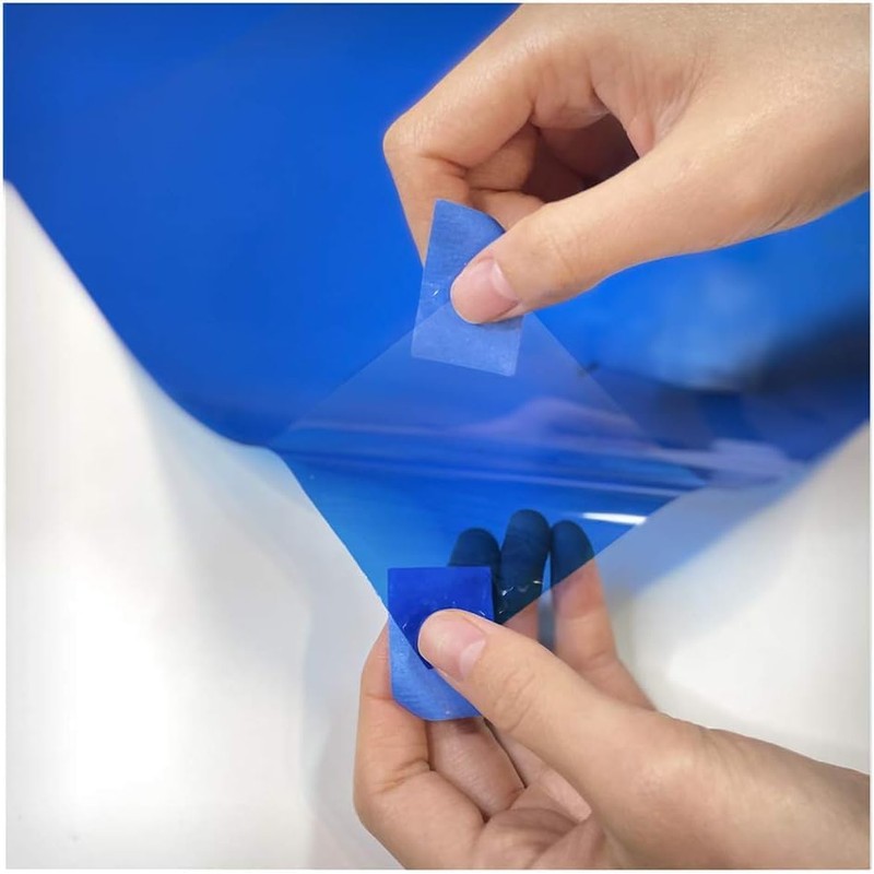 BDF CABL Decorative Window Film Transparent Color Blue - Custom