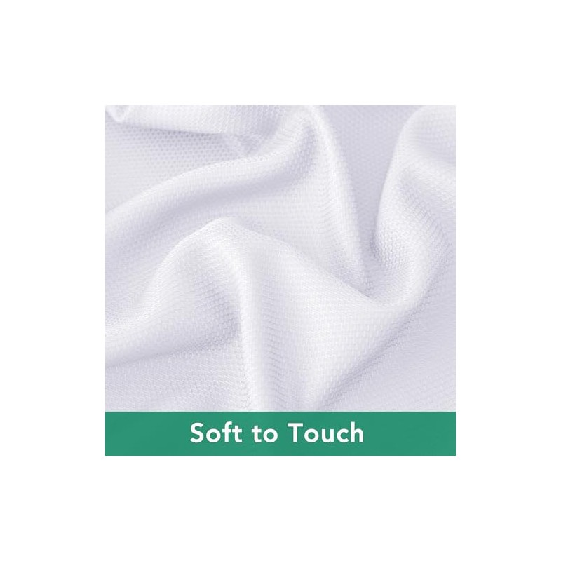 Biscaynebay Textured Fabric Round Tablecloths 60 Inches for Tables diameters