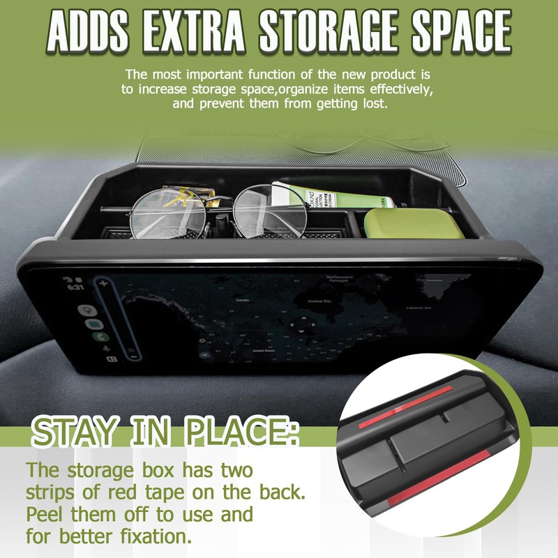 HGWEI Dash Storage Box Compatible with Mazda CX-5 2025 2024
