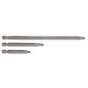 Square Drive Bits - 6” Long Impact Driver Bit Set