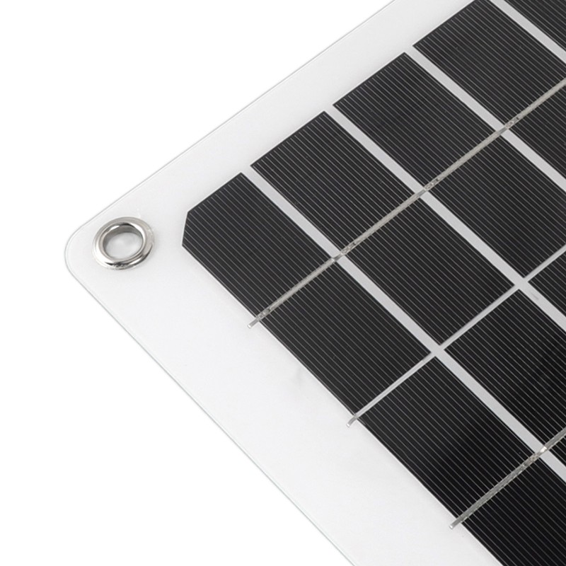 5V 20W Portable Solar Panel USB Plug Monocrystalline Solar Panel