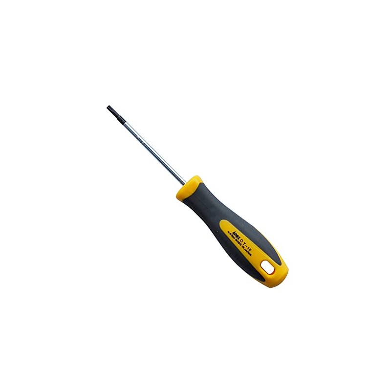 ANEX Screwdriver Hexalobe T15x80 with Hole No. 6300