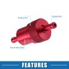 A ABSOPRO Universal Gas Inline Fuel Filter Gasoline Filter for