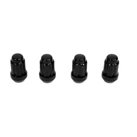 MASSFX Golf Cart Lug Nuts Full Set 16 Count for E-Z-Go Club Car Yamaha EZGO (L35MM 12X1.5, Black)