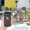 Heveer AirTag Bicycle Saddle Mount Hidden Bicycle Mount Black for