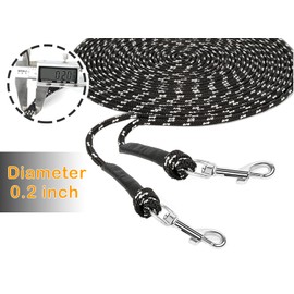 Extra Long Cat Leash for Yard, Lightweight Outdoor Cat Leash Long Light Extension, Long Thin Lead for Rabbits, Kitten, Puppy and Small Animals (4.5M/ 15FT)