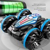 Amphibious RC Stunt Car USB Charging Double Sided 2.4G Remote