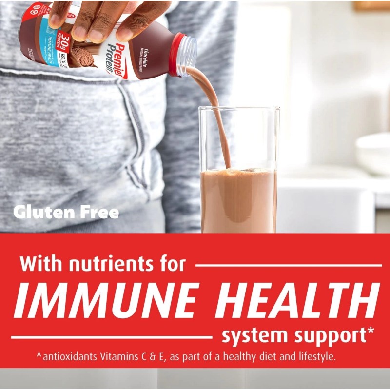 Premier Protein Shake, Chocolate, 30g Protein 1g Sugar 11.5 fl
