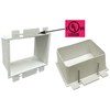 iMBAPrice BE2 2-Gang White Electrical Box Extender, UL Listed –