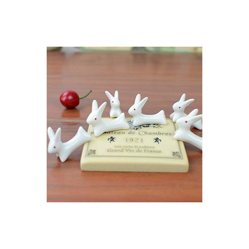 Tableware East Chopsticks Rest Cute Rabbit Cute Rabbit Ceramic Chopsticks