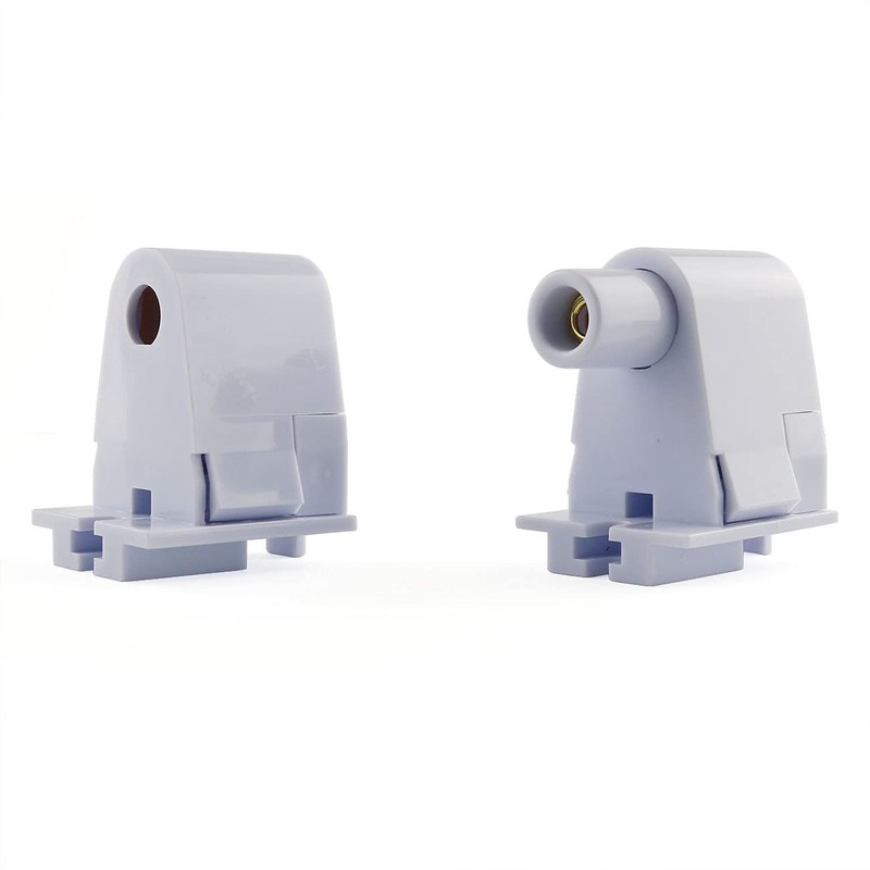 E-outstanding 2 Pair Tombstone Single Pin FA8 Base Lamp Holder