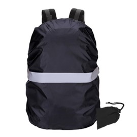 WYTTBD Backpack Cover, Rain Cover, Waterproof, Reflective Tape, Rain Cover, High Durability, Strong Waterproof, Night Reflective, Mountain Climbing, School, Commute, Outdoor Travel, Rainy Season, Fall