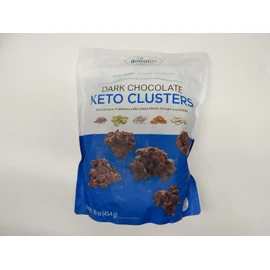Gourmet Gatherings Dark Chocolate Keto Clusters  16 oz.
