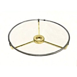 Unbranded 4" TOP BRASS-PLATED SPIDER TO MAKE LAMP SHADE