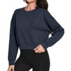 Boxy Crop Tops Oversized O Neck T Shirts Womens Tunic