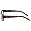 M Readers Designer Reading Glasses 100-MDEMI-150 in Matte Tortoise 52mm
