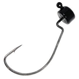 Reaction Tackle Lead Mushroom JigHead 1/16oz - Black - EWG