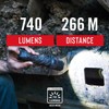 COAST POLYSTEEL 600 1000 Lumen LED Flashlight with Pure Beam