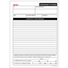XNEM Trading 2-Part Carbonless Contractor's Invoice Book, 50 Sets, Pre-Numbered,