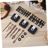 Mipcase 1Set Clock Mechanism Replacement Kit with Clock Hands and