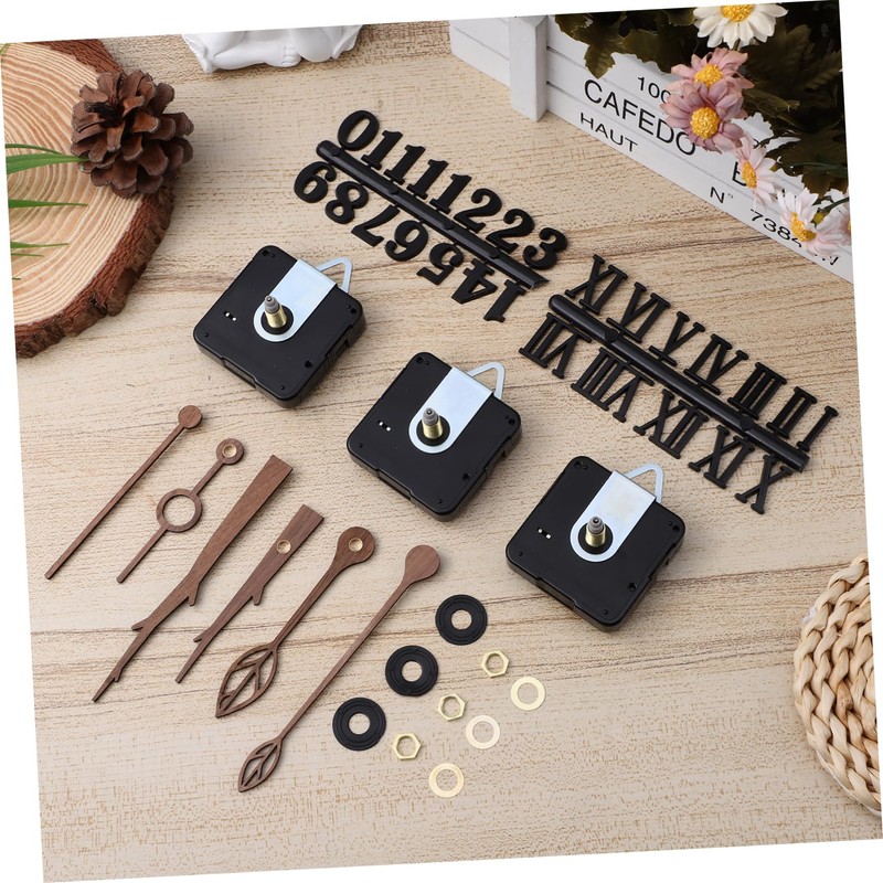 Mipcase 1Set Clock Mechanism Replacement Kit with Clock Hands and