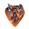 GENEMEN Bandanas Headband for Men Women Western Foulard Cowboy Silk