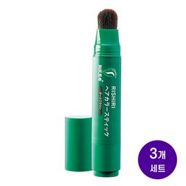 Japan Sasti Rishiri Hair Color Stick, 3 Pieces, Dark Brown / 일본 사스티 리시리 헤어 컬러 스틱, 3개, 다크 브라운