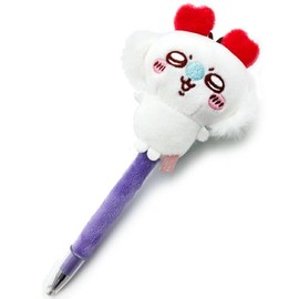 Sunstar Stationery Chiikawa Oil Based Ballpoint Pen with Mascot Comic Scene Momonga S4655494