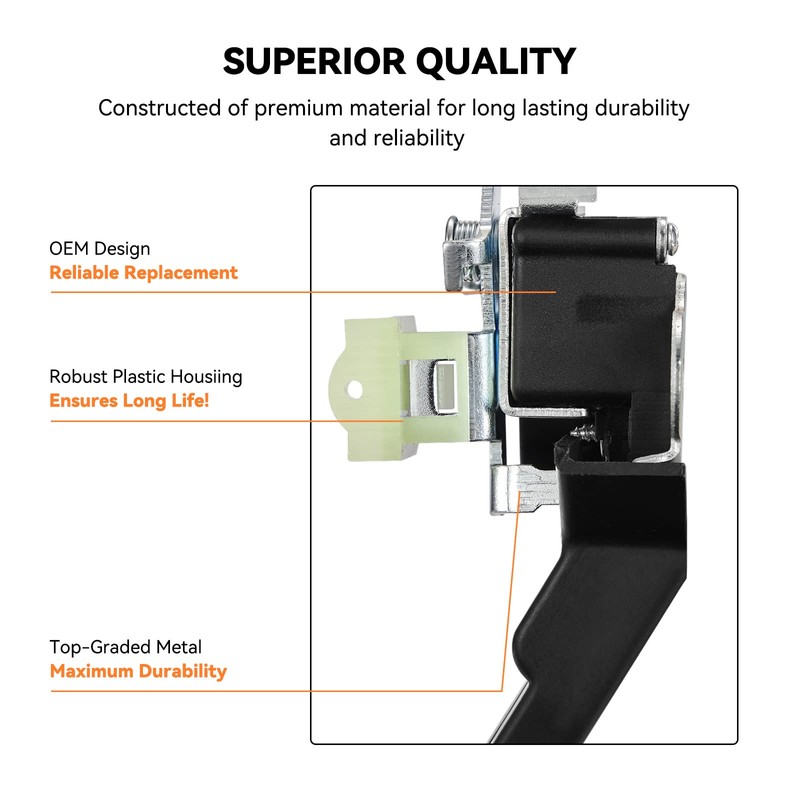 SYERAL Trunk Latch Actuator Replacement for 2011-2015 Hyundai Sonata Tailgate