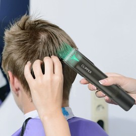 Professional Hair Clippers for Men Baby Beard Trimmer Kits, Vacuum Hair Trimmer for Kid/Men with Magnetic Shell, Cordless Men Hair Trimmers with Large Storage Space & Rechargeable & IPX Waterproof,